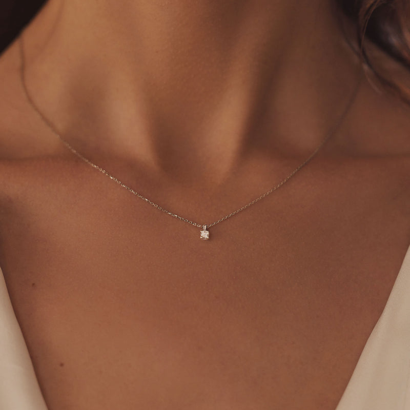 Isabel Bernard De la Paix Collier Or blanc IBD350006-zoom-