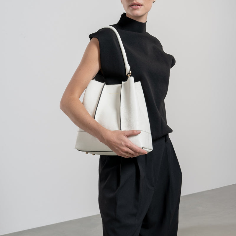 Isabel Bernard Femme Forte Sac à Bandoulière Beige IB25074-070-zoom-