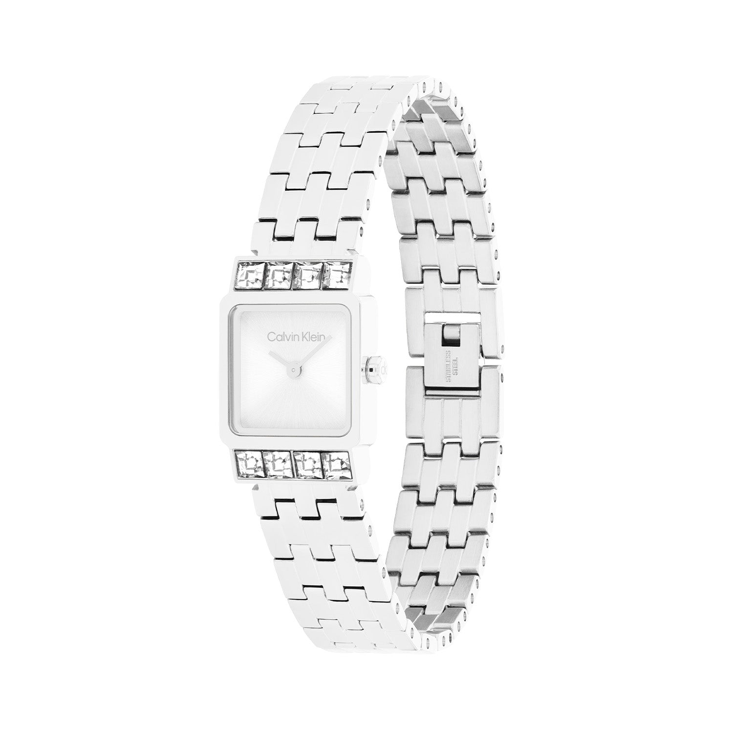 Calvin Klein Poise Zilverkleurig Dames Horloge 2002-CK25100161