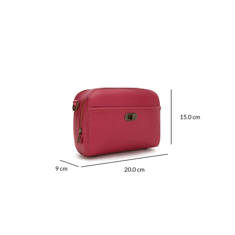 Violet Hamden Essential Bag Sac Bandoulière Fuchsia VH22042-zoom-