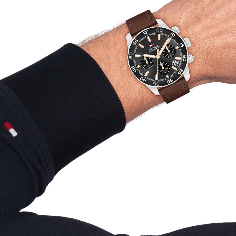 Tommy Hilfiger Montre Homme En Argent TH1792213-zoom-