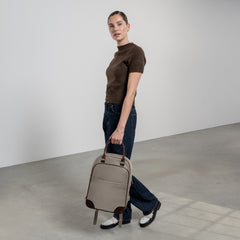 Isabel Bernard Du Louvre Cher Taupe Backpack IB20004-978