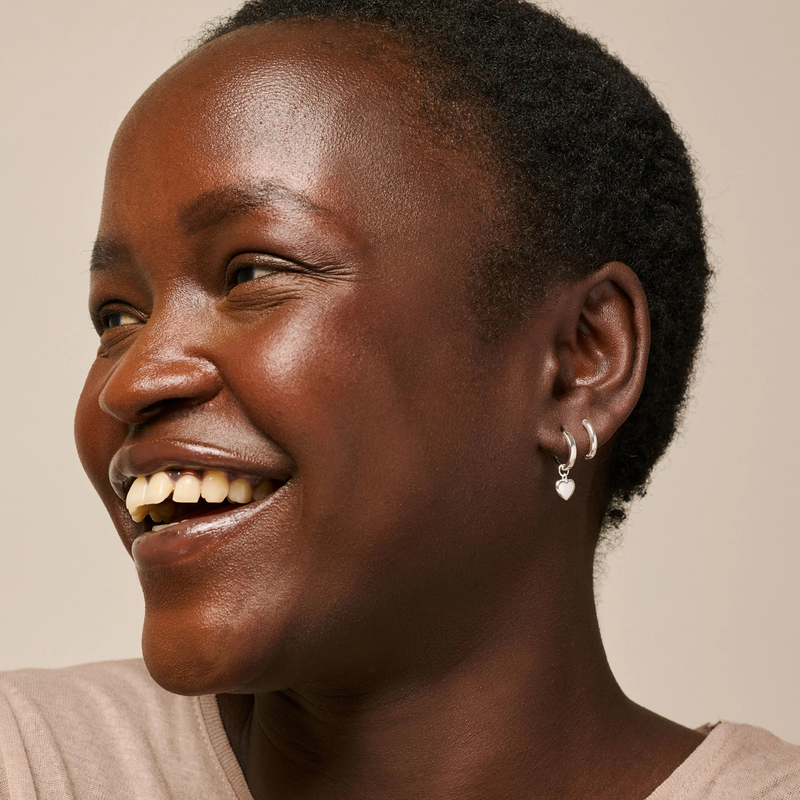 ENAMEL Copenhagen Amore Recycled 925 Sterling Silver Earrings E376S-SL-zoom-