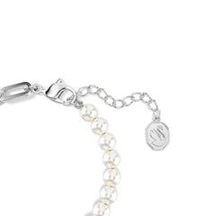 Swarovski Black & White Swan Silver Coloured Bracelet 5705720