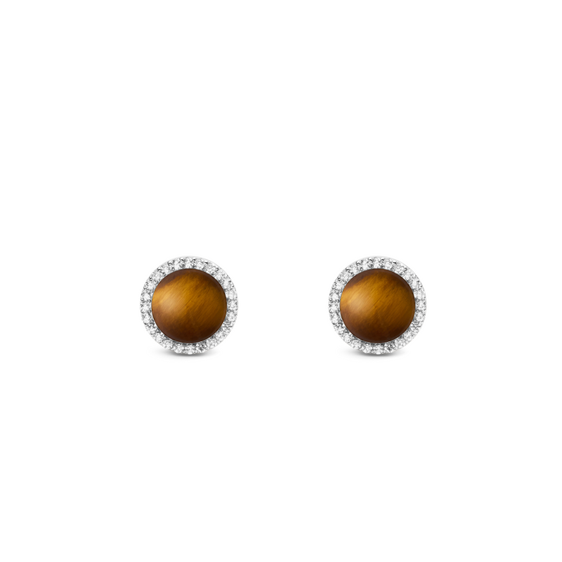 Daniel Wellington Audrey Tiger Eye Boucles d'oreilles DW00401421-zoom-