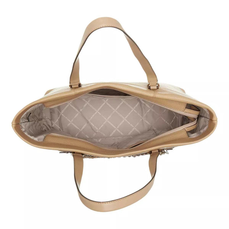 Michael Kors Sac cabas en cuir beige 30R3S04T3L-222-zoom-