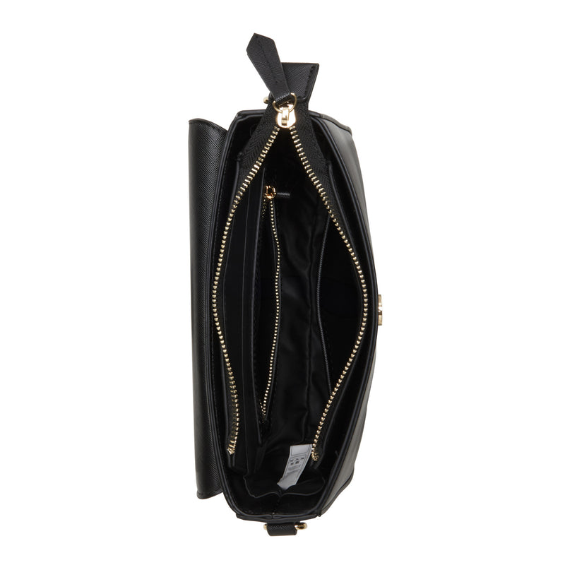 Valentino Bags Zero Sac Besace Noir VBS7B303NERO-zoom-