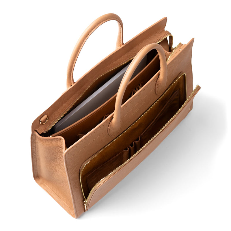 Isabel Bernard Honoré Sac à Main Marron IB25053-zoom-