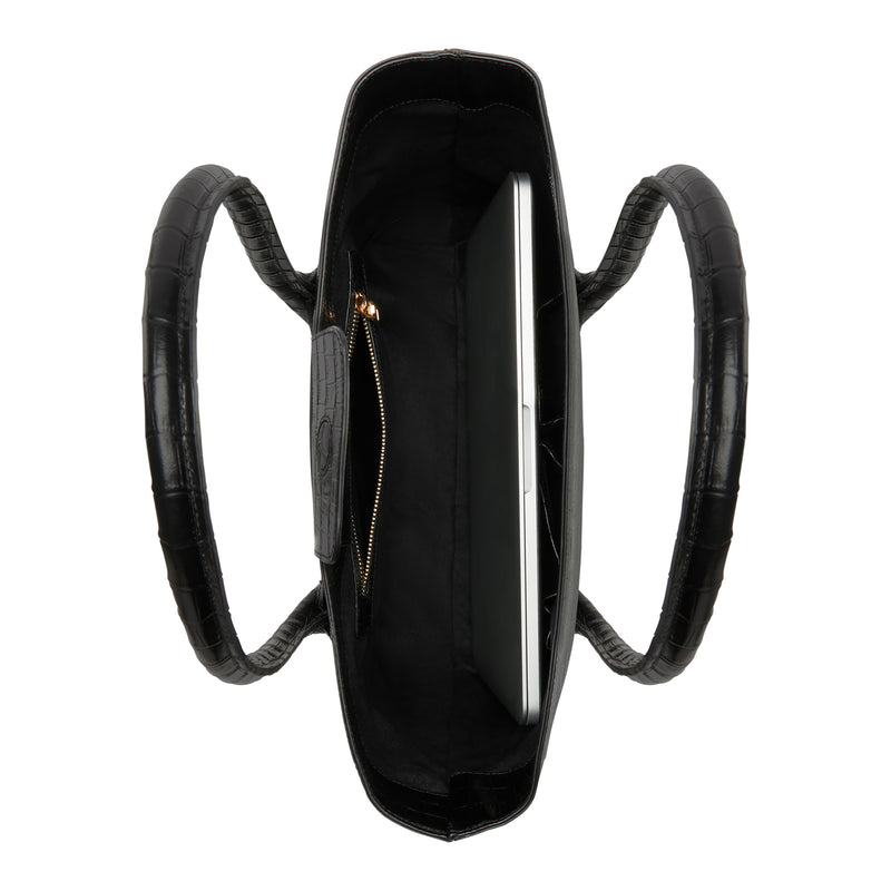 Isabel Bernard Honoré Femmes Cabas Noir IB25024-zoom-