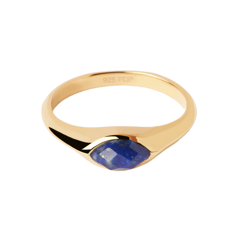 P D Paola Vanilla Femmes Bague Plaqué or 14 carats AN01-A49-16-zoom-