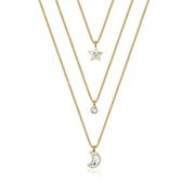 Elli 925 Sterling Silver Layered 2004-BF-0008049-001