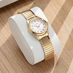 Olympic Charlie Gold Watch OL26DDD018