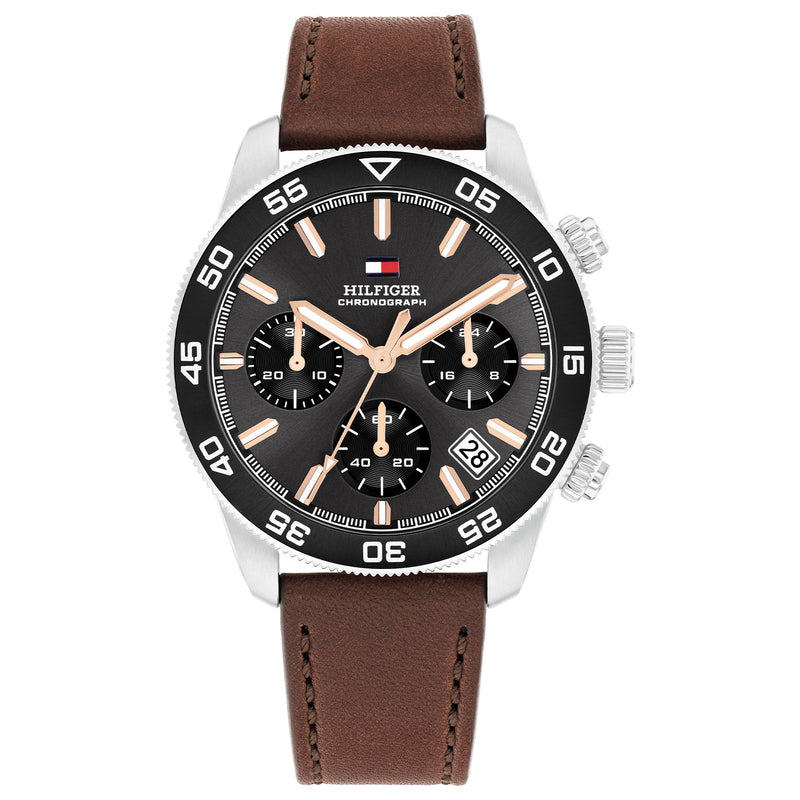 Tommy Hilfiger Montre Homme En Argent TH1792213-zoom-