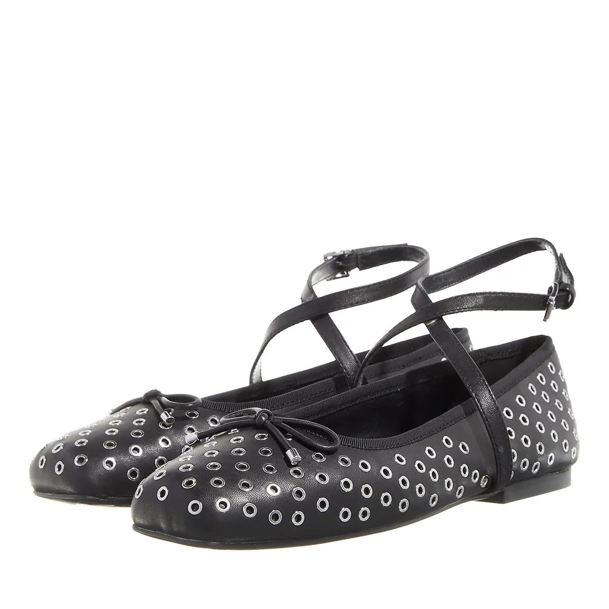Michael Kors Zwarte Leren Loafers 2001-A0478368_37