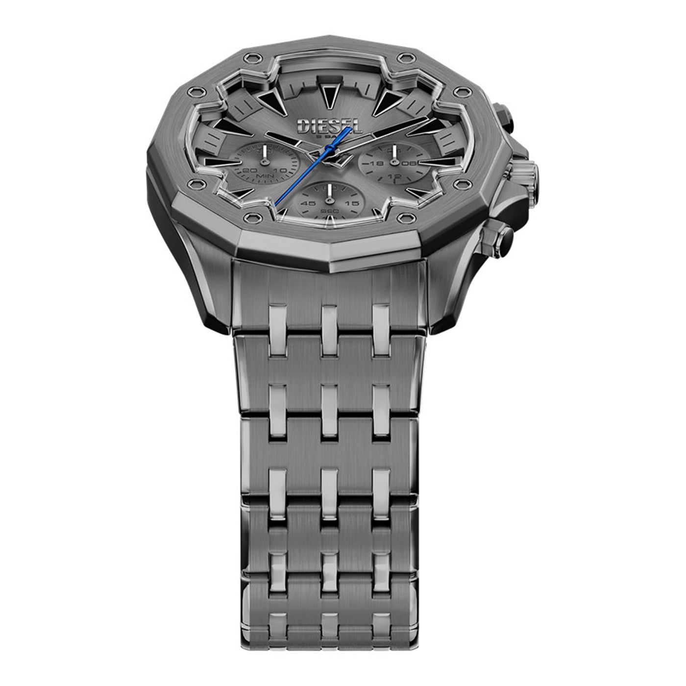 Diesel Stinger Round Grey Dial Watch DZ4708