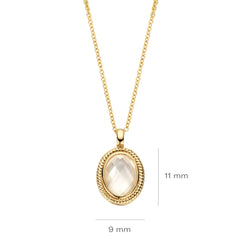 Blush 14 karat gold Necklace 3169YMQ