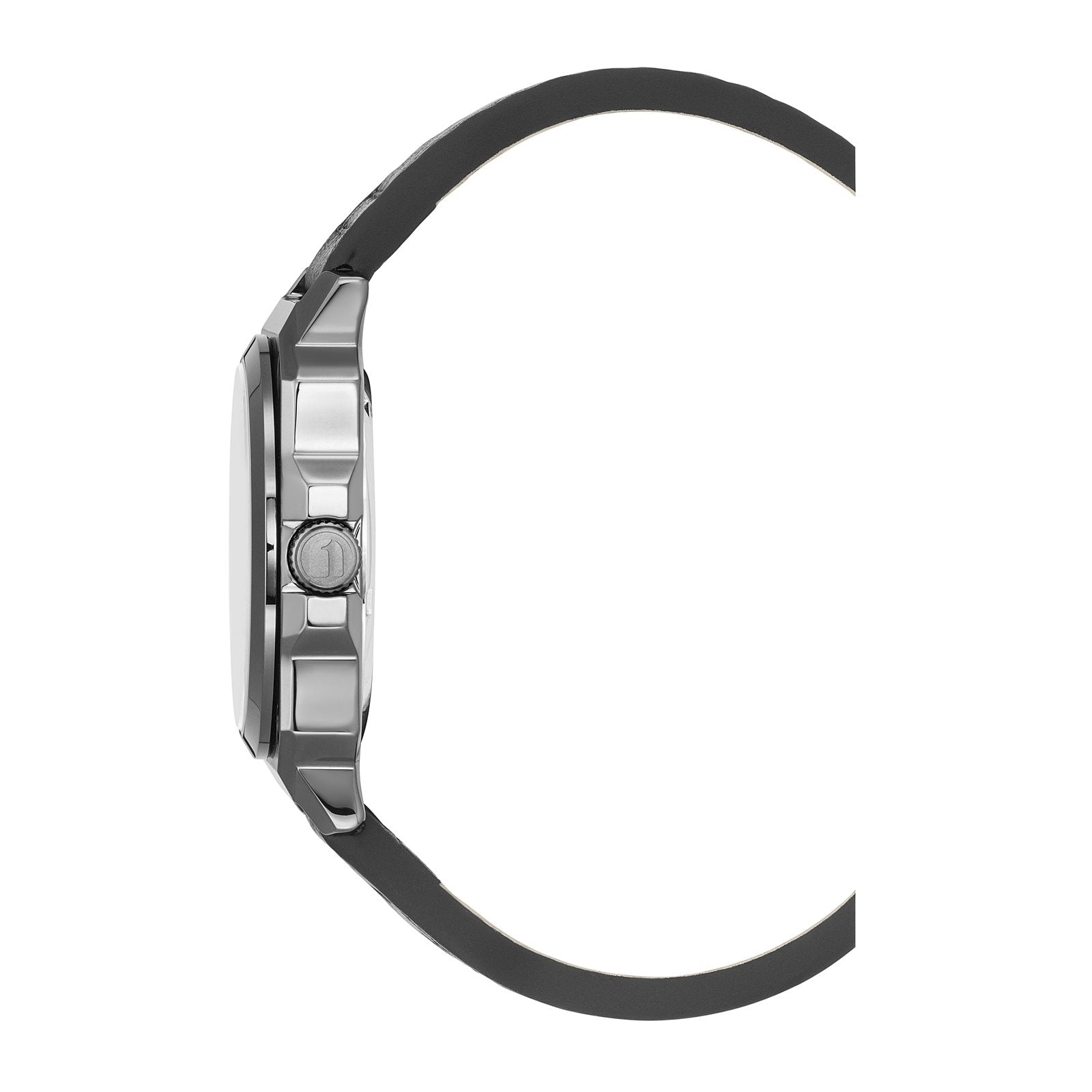 G-STAR Cube Black Leather Men's Watch GSW.508.02