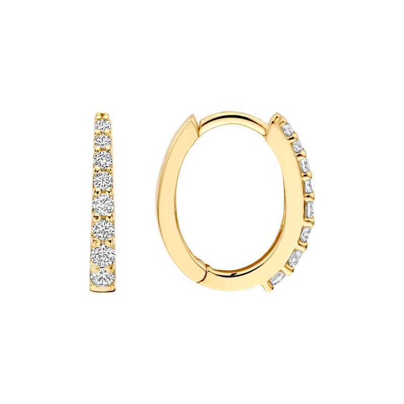 Blush Boucles d'oreilles en or 14 carats 7341YZI-zoom-