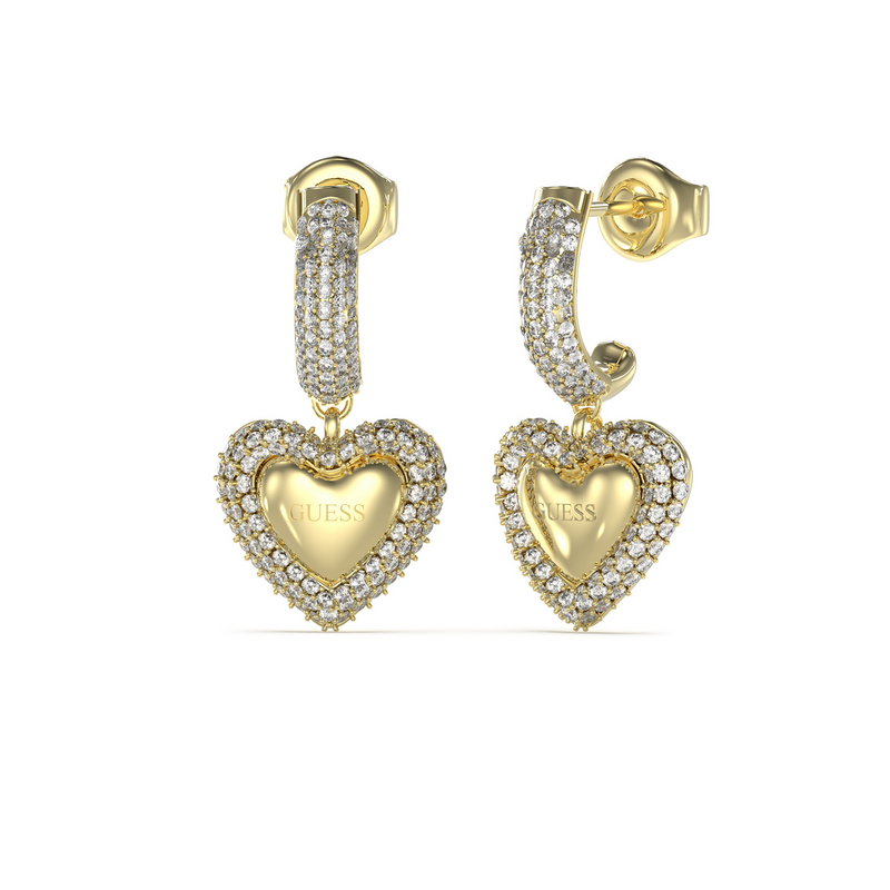 Guess Beloved Boucles D'Oreilles En Or JUBE05021JWYGT-U-zoom-