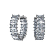 Swarovski Matrix Boucles d'oreilles Argent 5658650