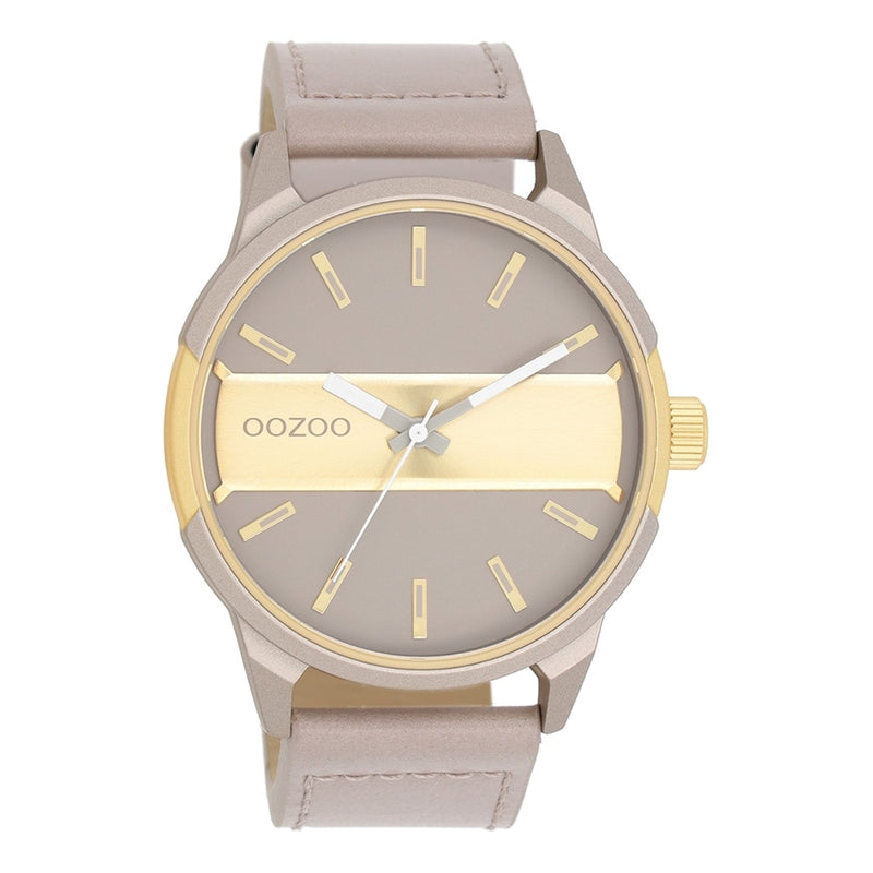 OOZOO Timepieces Unisexe Montre Taupe C11317-zoom-