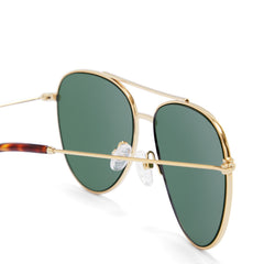 Isabel Bernard La Villette Remi Gold-coloured Aviator Sunglasses IB400008-15-04
