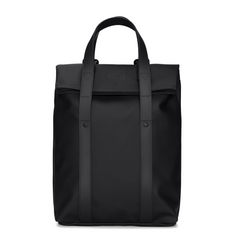 Rains Black 2 Way Tote Backpack Mini R12780-01