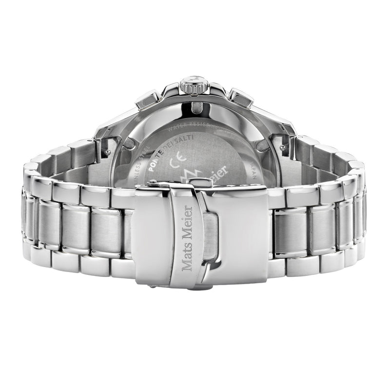 Mats Meier Ponte Dei Salti Hommes Montre Argent MM00506-zoom-