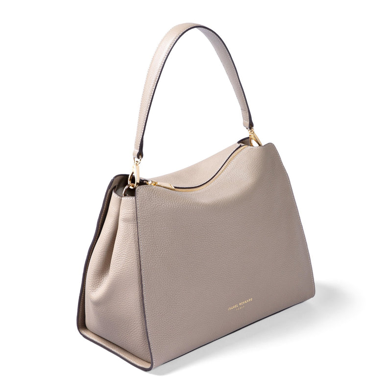 Isabel Bernard Honoré Emma Sac à Épaule Taupe IB21134-078-zoom-