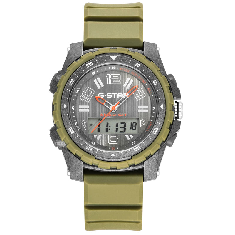 G-STAR Ops01 Montre Homme Ana-Digi Gris Olive GSW.502.03-zoom-