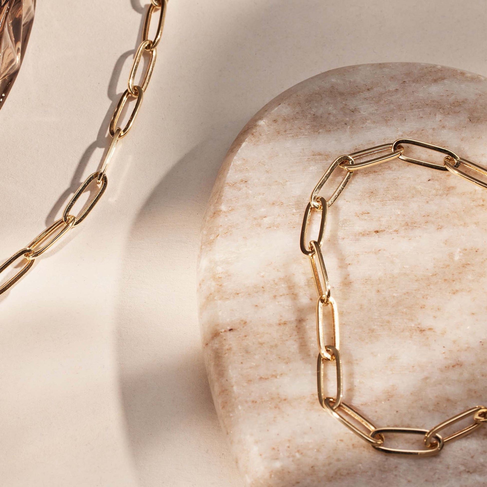 Isabel Bernard Aidee Odile 14 Carat Golden Chain bracelet IB320138