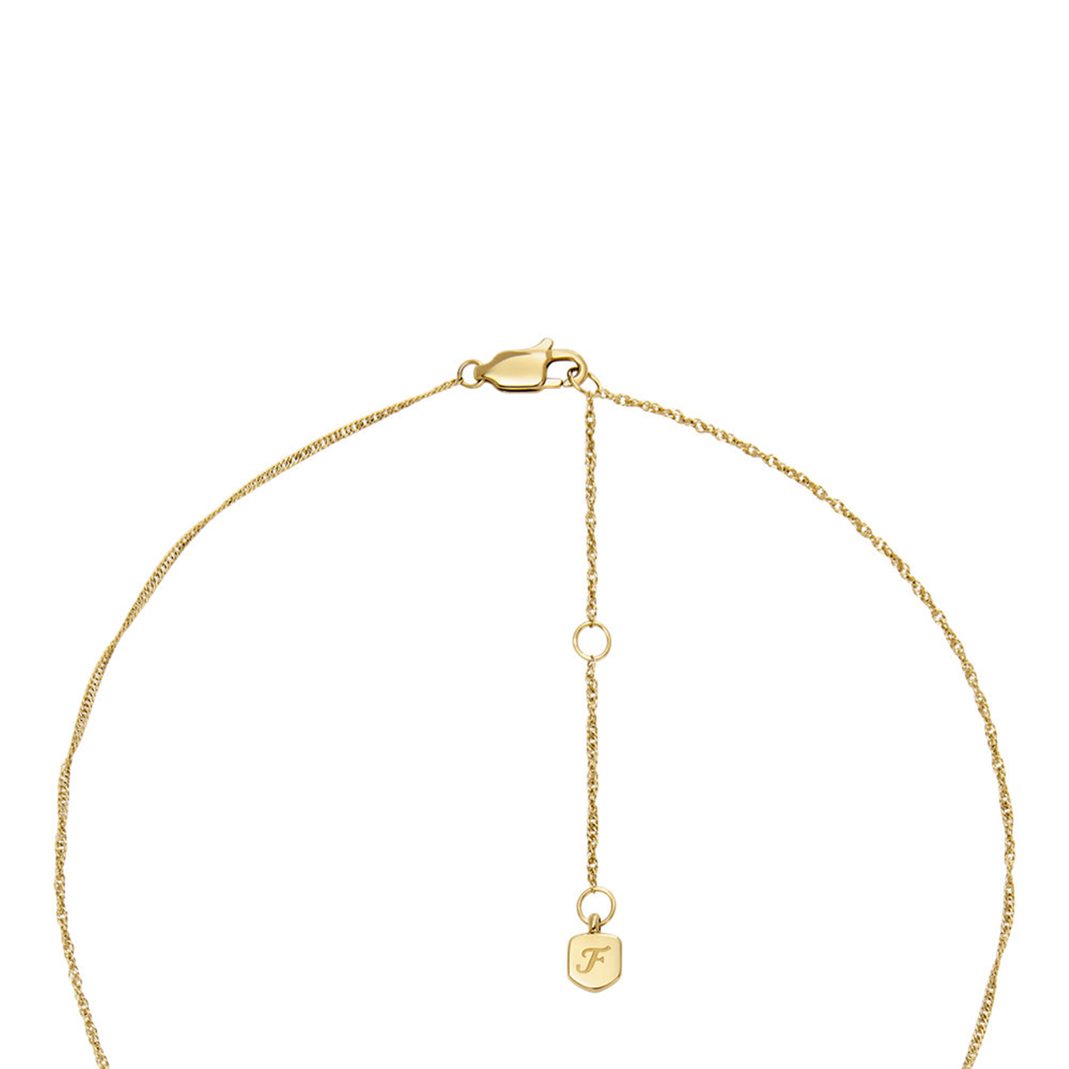 Fossil Sutton Stainless Steel Necklace JF04857710