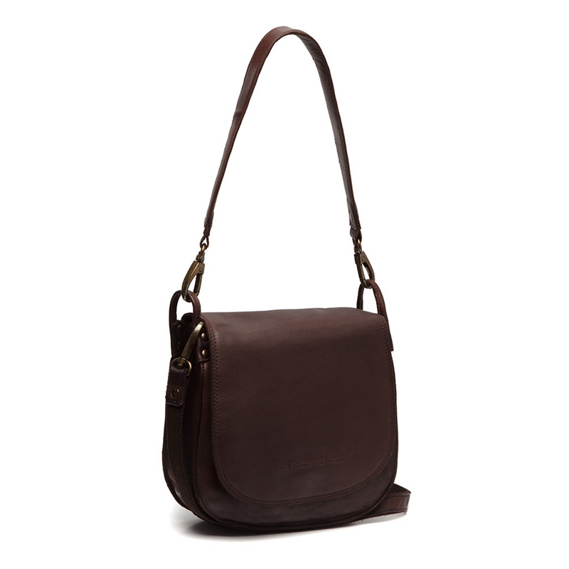 The Chesterfield Brand Wax Pull Up Sumatra Brown Shoulder Bag C48.124001-zoom-