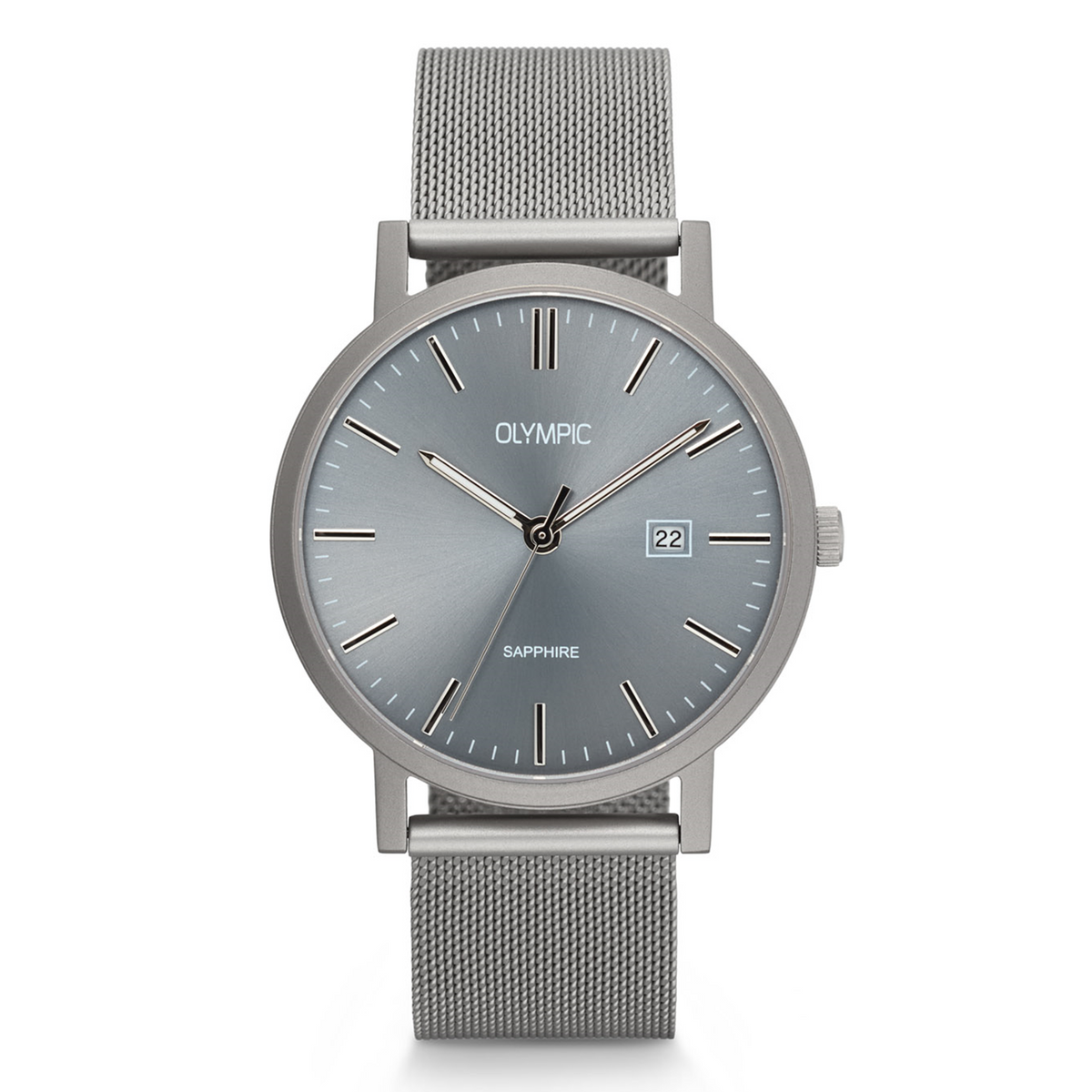 Olympic Titanium Grey Men's Watch OL26HTS002
