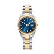 Jacques du Manoir Inspiration Allure Montre Bleue Pour Femme JWL03805