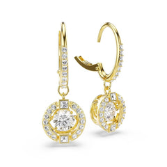 Swarovski Una Sparkling Dc Gold-Tone Earrings 5758095