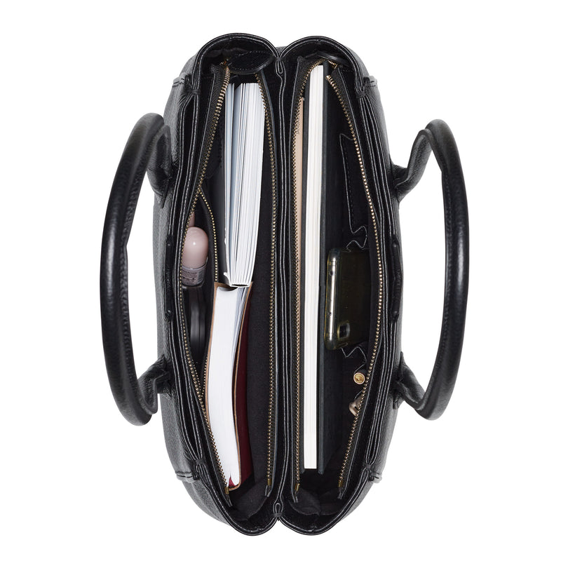 Isabel Bernard Honoré Sac à Main Noir IB25001-zoom-