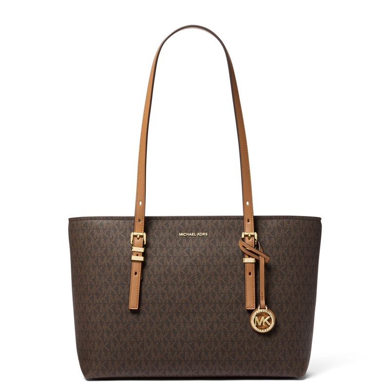 Michael Kors Quinn Brown Tote Bag 30T5GQNT2B-252-zoom-
