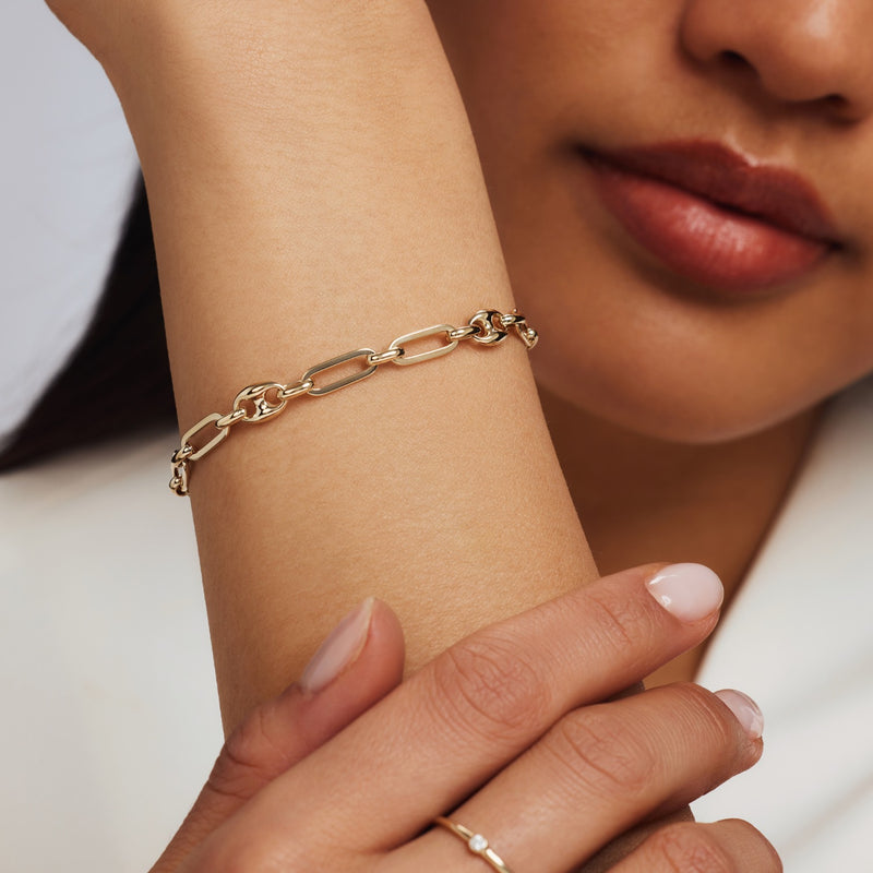 Isabel Bernard Aidee Bracelet Or 14 carats IB320095-zoom-