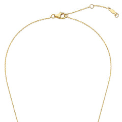 Isabel Bernard De la Paix Hanaé 14 Carat Golden Necklace | diamond 0.14 ct | IBD350008
