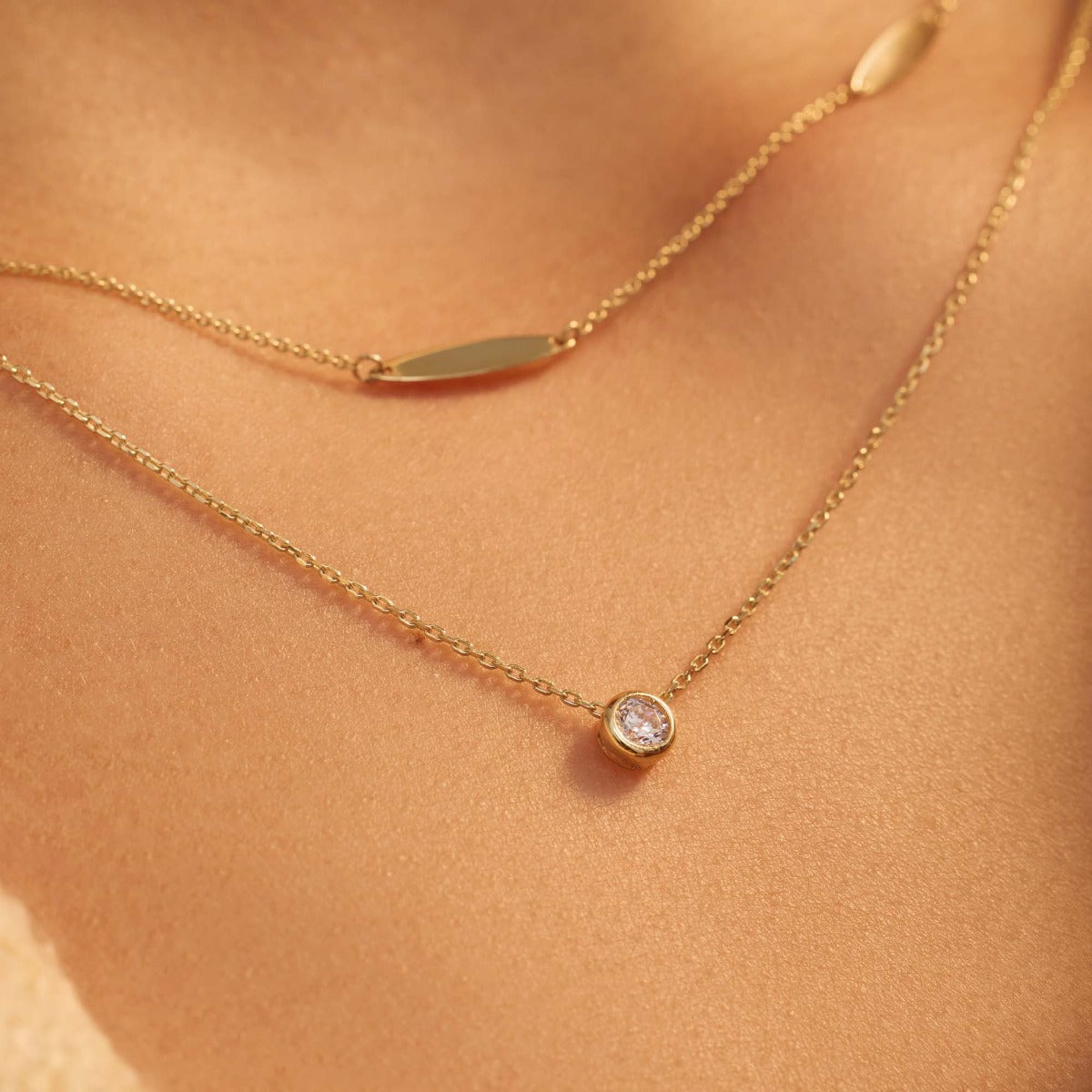 Beloro Jewels Monte Napoleone Lucilla 9 carat gold Necklace BO340010
