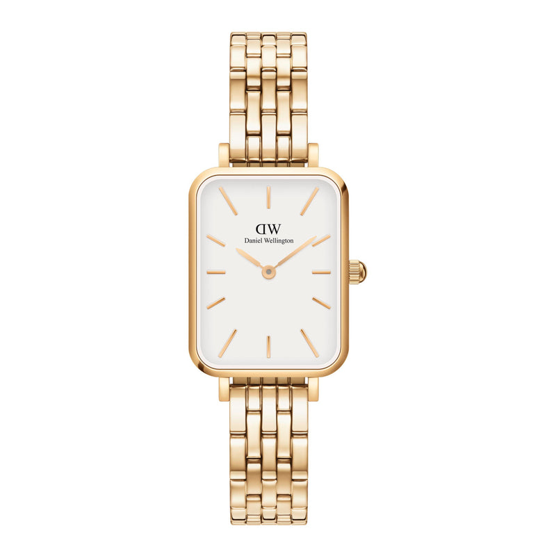 Daniel Wellington Quadro Link Femmes Montre Or DW00100622-zoom-
