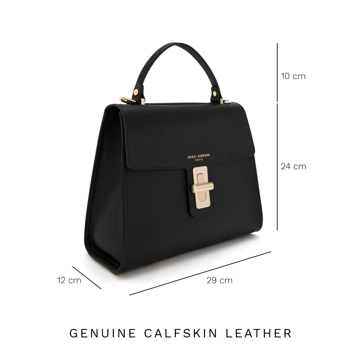 Isabel Bernard Femme Forte Handbag Black IB21127-001