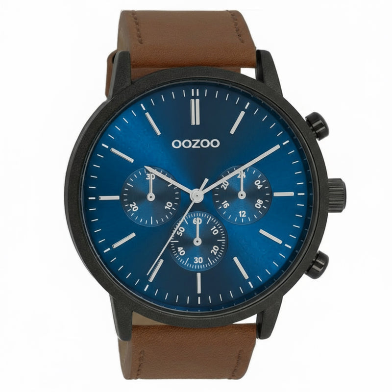 OOZOO Timepieces Hommes Montre Marron C11202-zoom-