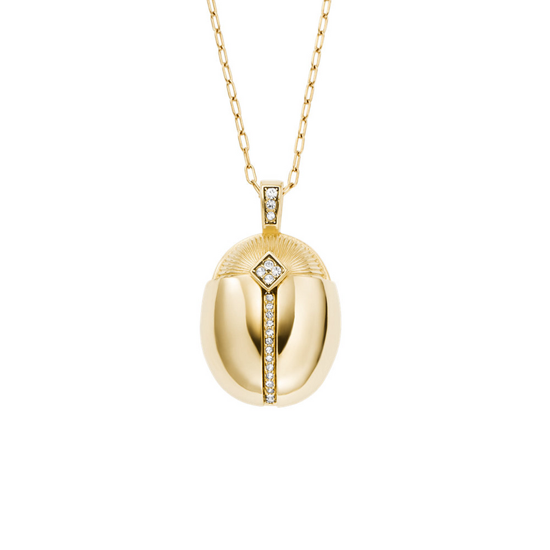 Fossil Sutton Stainless Steel Women's Necklace JF04962710-zoom-