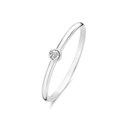 Isabel Bernard De la Paix Bague Or blanc 14 carats IBD330026-48