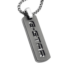 G-STAR Incisio Silver-Tone Necklace GSJ.106.01