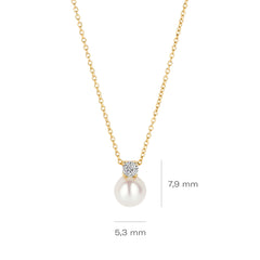 Blush 14 karat gold Necklace 3163YPW