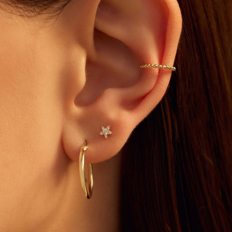 Beloro Jewels Navigli Boucle d'oreille en or 9 carats Navigli Alani BO370013-zoom-