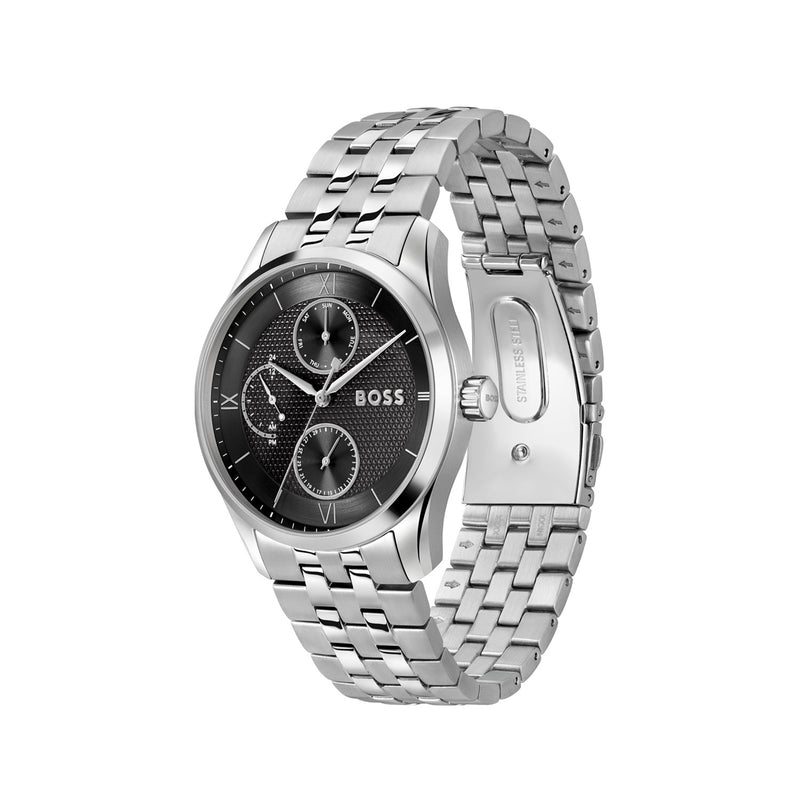 Hugo Boss Principle Master Montre Homme En Argent HB1514274-zoom-